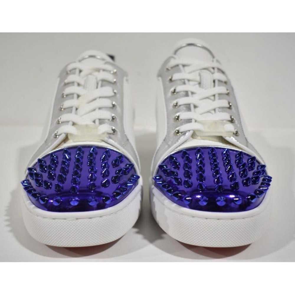 Christian Louboutin Leather low trainers - image 5