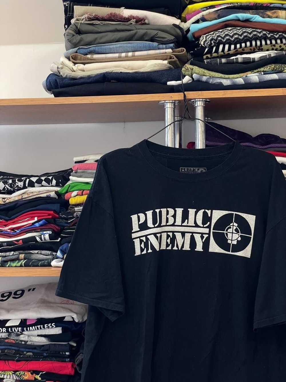 Band Tees × Public Enemy × Vintage Vintage 90s Pu… - image 4