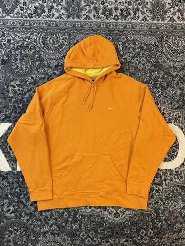 Nike × Vintage Vintage Orange Nike Hoodie Size XXL - image 1