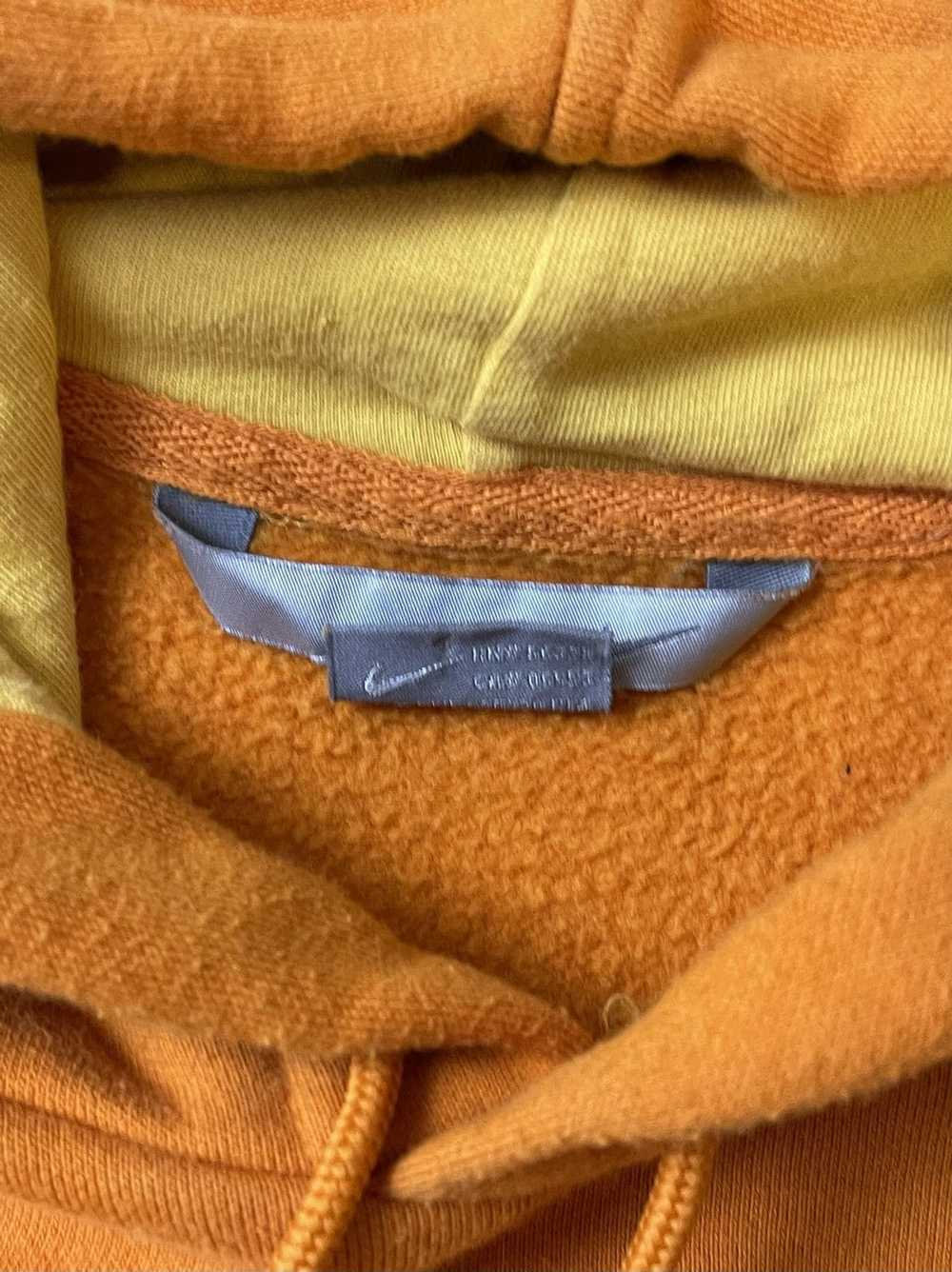 Nike × Vintage Vintage Orange Nike Hoodie Size XXL - image 3