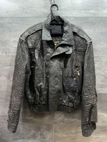 Avant Garde × Leather × Leather Jacket Crazy True… - image 1