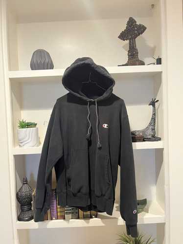 Champion Black champion reverse weave hoodie