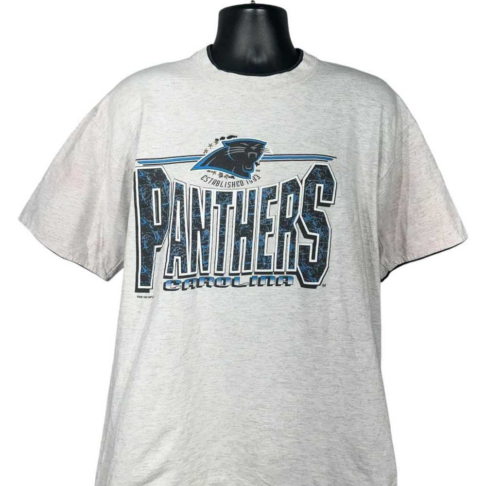 NFL Vintage Carolina Panthers Spellout NFL Tee - image 2