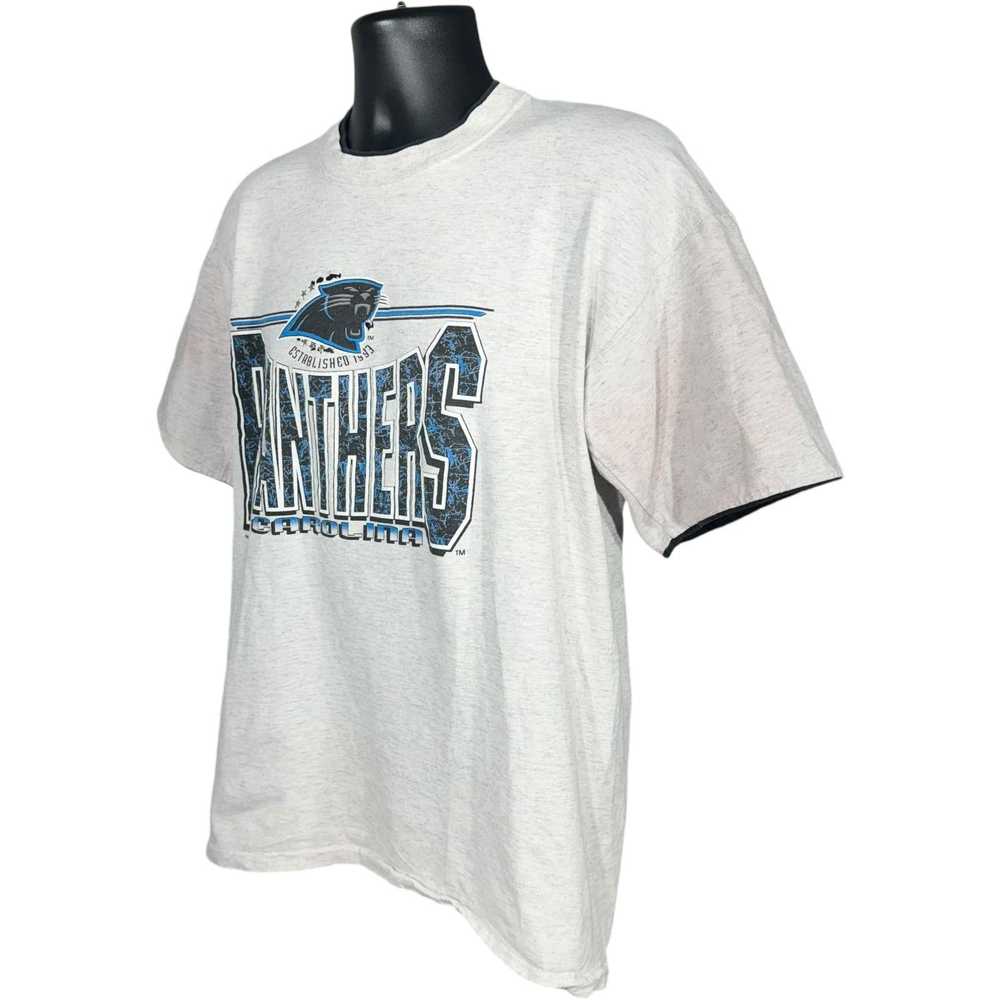 NFL Vintage Carolina Panthers Spellout NFL Tee - image 3