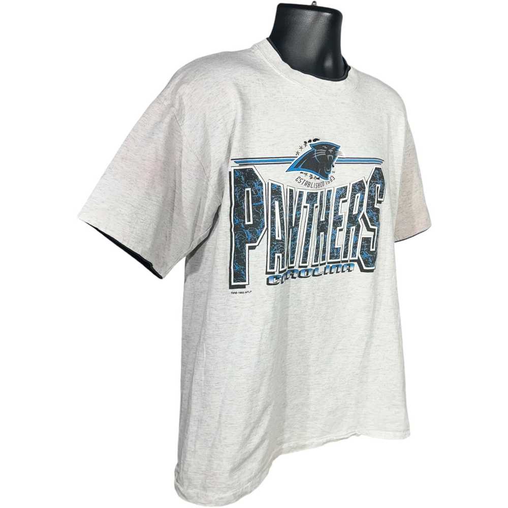 NFL Vintage Carolina Panthers Spellout NFL Tee - image 4