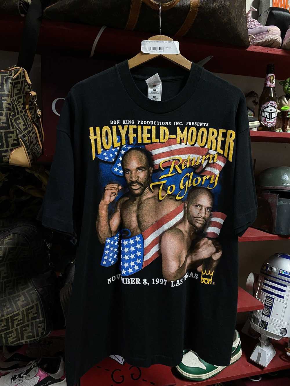 Mgm Grand × Vintage 90’s Vintage Holyfield Don Ki… - image 1