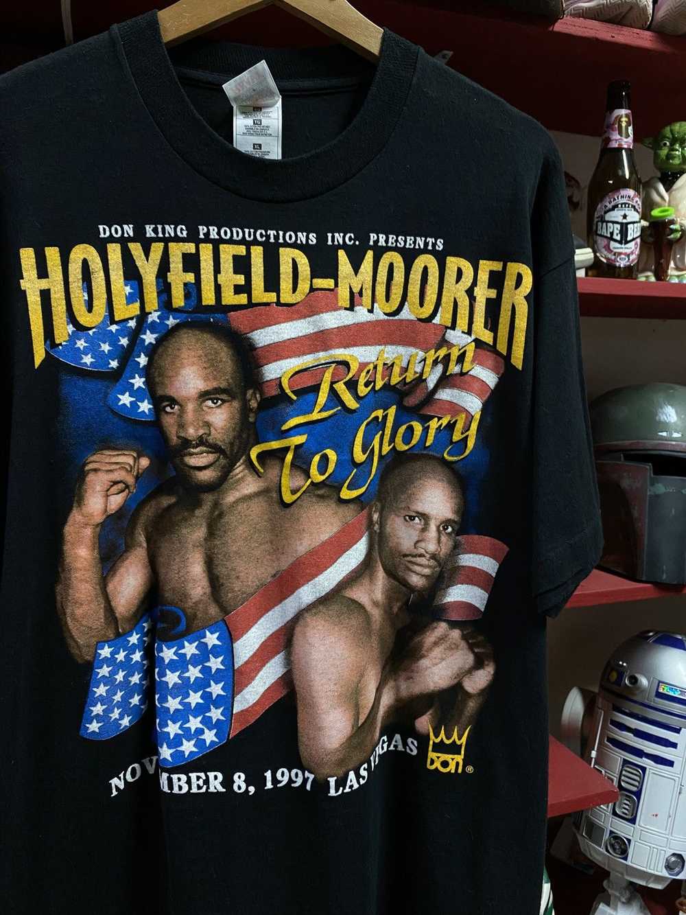 Mgm Grand × Vintage 90’s Vintage Holyfield Don Ki… - image 2