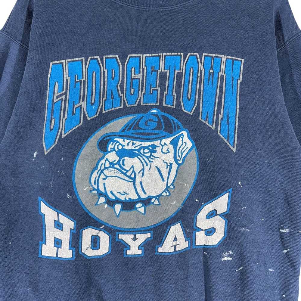 Vintage Vintage University of Georgetown Hoyas Cr… - image 2