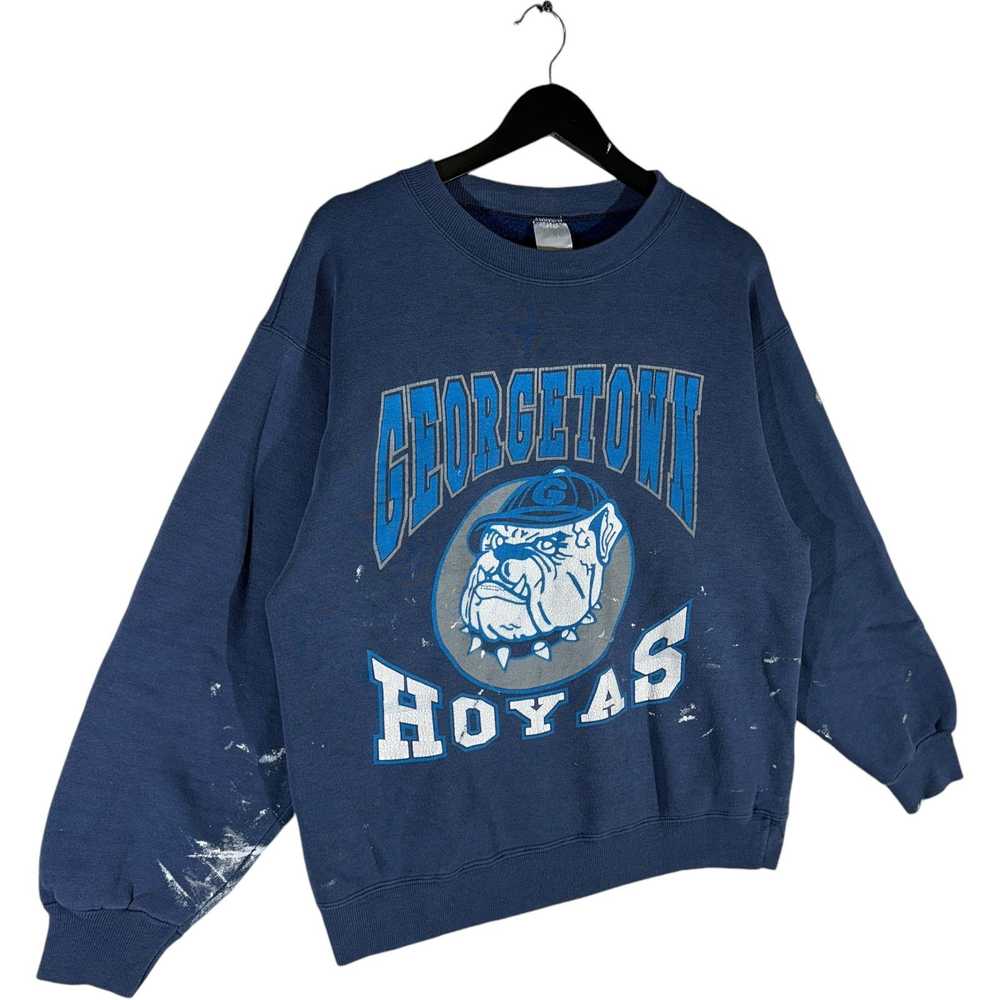 Vintage Vintage University of Georgetown Hoyas Cr… - image 4