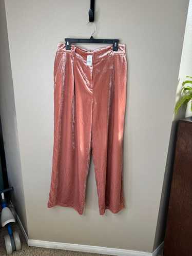 Loft Loft Women's Pink Velvet Pants-NWT