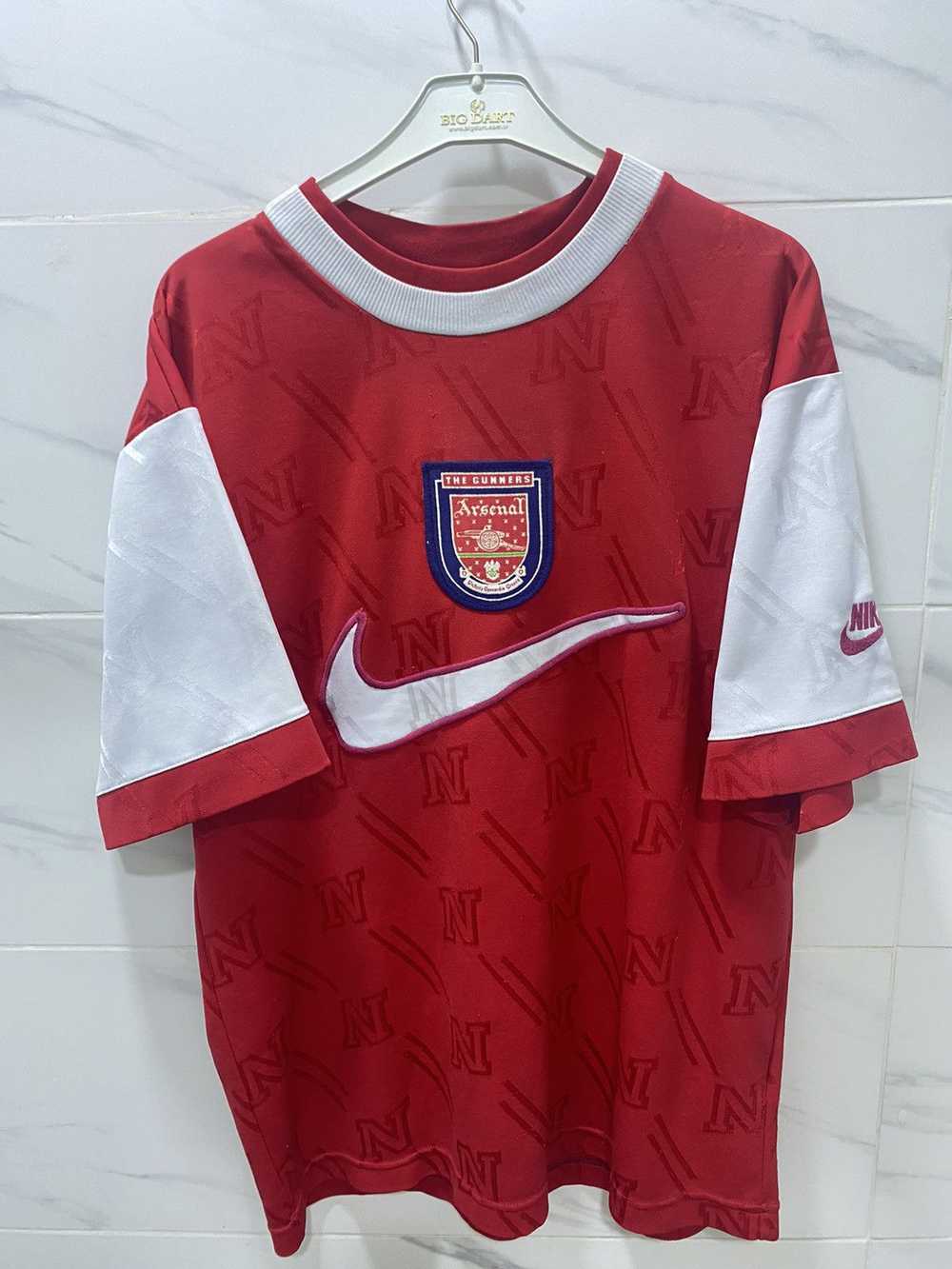 Nike × Soccer Jersey × Vintage Vintage 90’s Arsen… - image 1