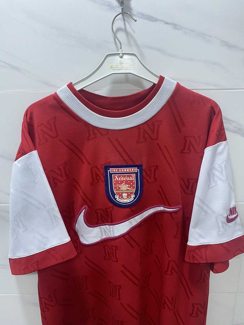 Nike × Soccer Jersey × Vintage Vintage 90’s Arsen… - image 2