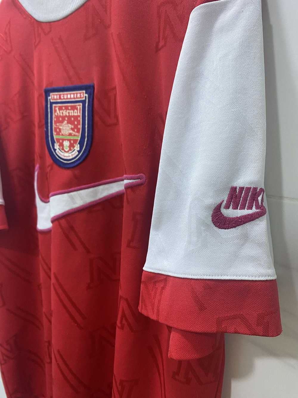 Nike × Soccer Jersey × Vintage Vintage 90’s Arsen… - image 5