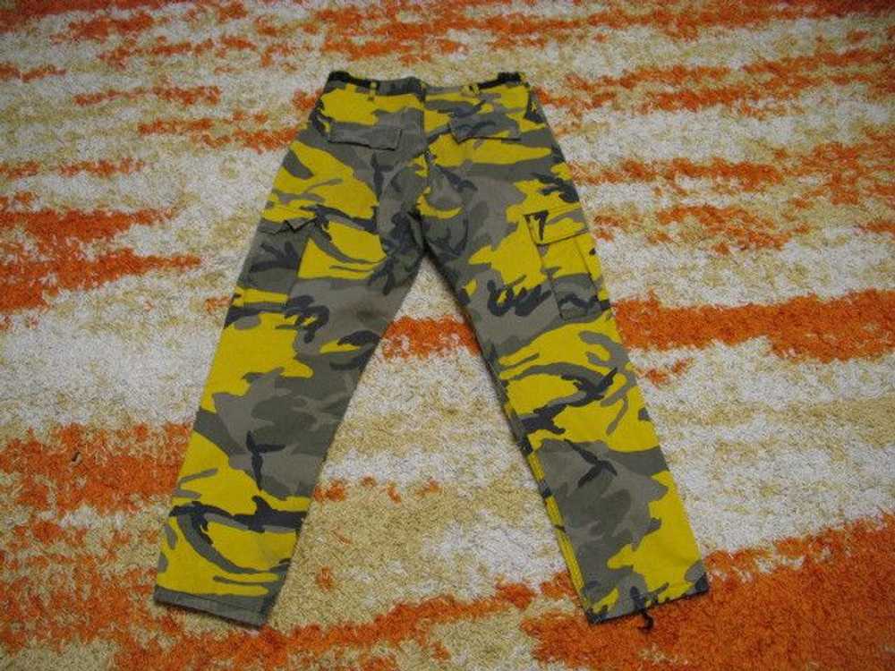 Rothco Rothco BDU Pants Yellow Camo Cargo Pockets - image 3