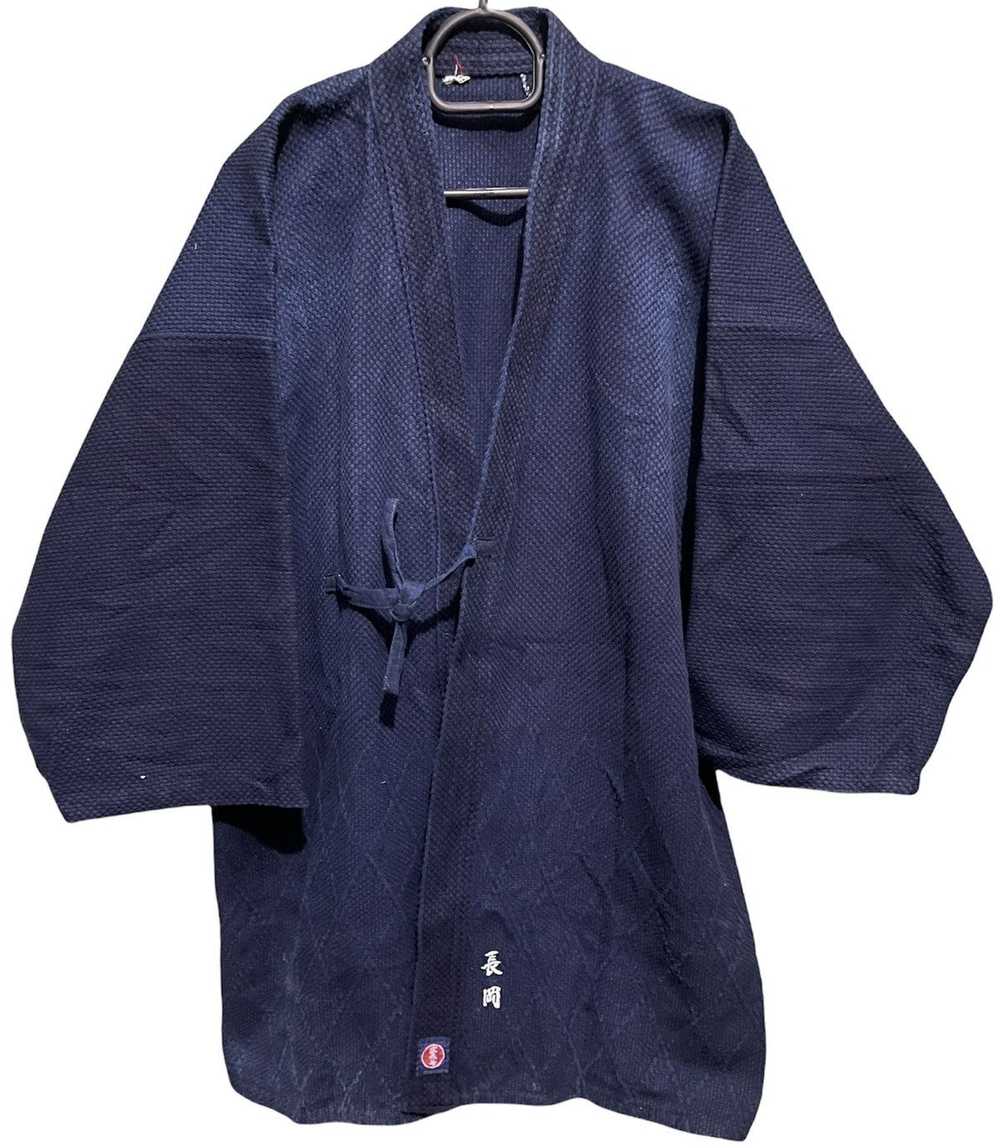 Indigo × Japanese Brand × Komono KIMONO UNBRAND I… - image 1