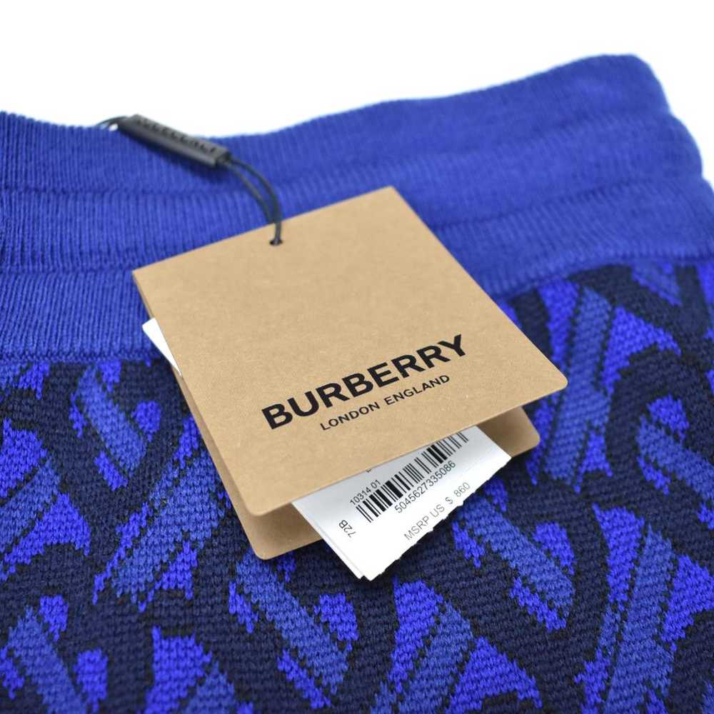 Burberry Wool trousers - image 4