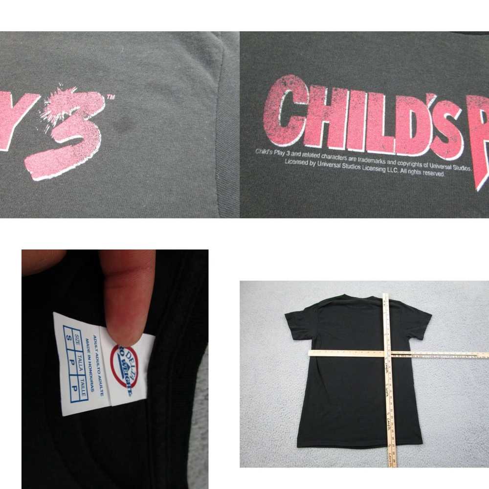 Delta VTG Childs Play 3 Chucky Movie Shirt Mens S… - image 4