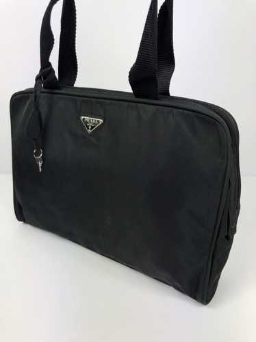 Prada Prada tessuto nero nylon shoulder bag