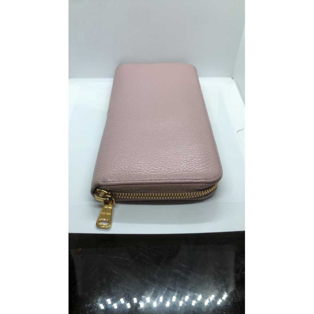 Miu Miu Leather wallet - image 6