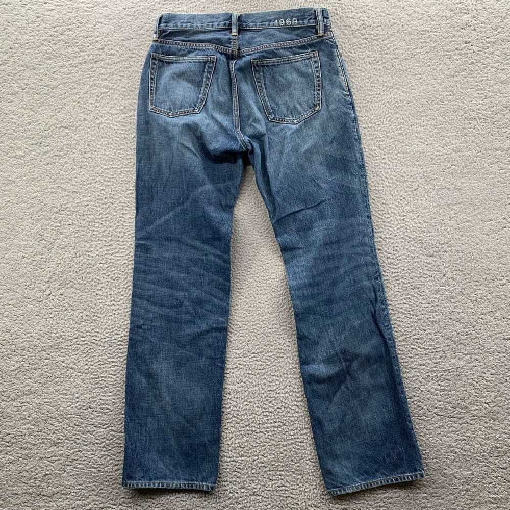 Gap Authentic Measured Medium Wash Denim Blue Pan… - image 2