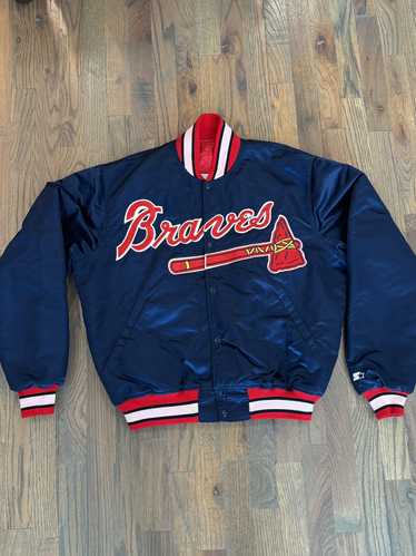 Starter Vintage 1980s Atlanta Braves Starter Jacke