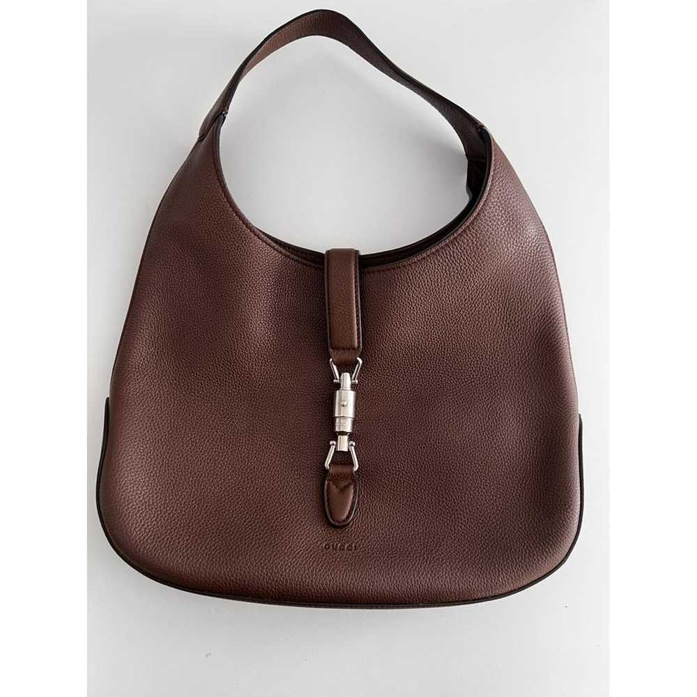 Gucci Hobo leather handbag - image 6