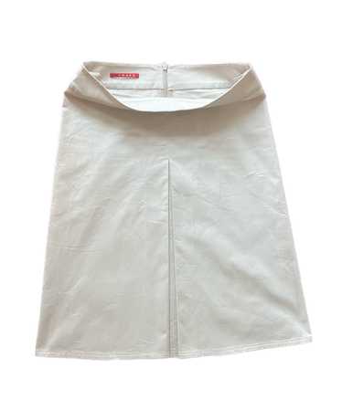 Prada Box pleat skirt