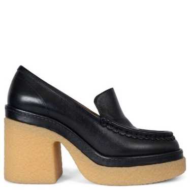 【Chloe】 Jamieプラットフォームレザーローファー Chloe - Jamie platform leather loafers Chloe