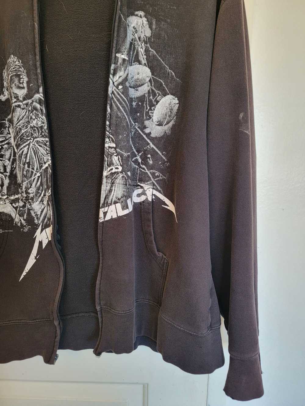 Metallica Metallica tour hoodie justice for all - image 4