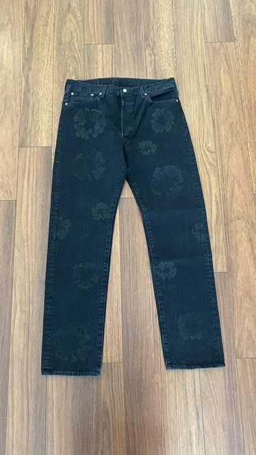 DENIM TEARS Denim Tears Mono Cotton Wreath Denim B