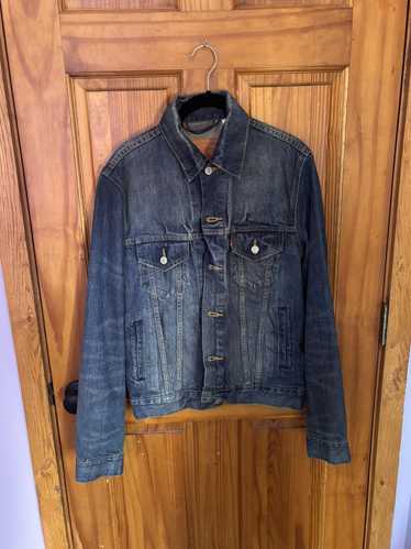 Levi's × Vintage Levi’s denim trucker jacket