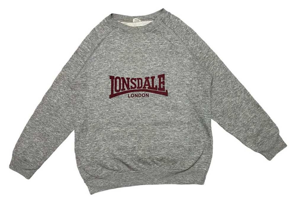 Lonsdale × Streetwear × Vintage 80s LONSDALE LOND… - image 1