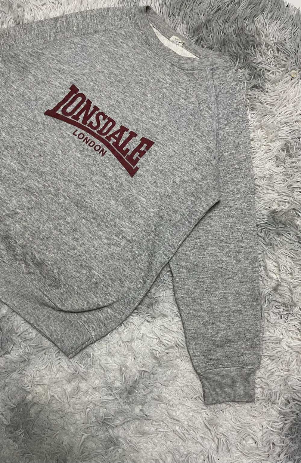 Lonsdale × Streetwear × Vintage 80s LONSDALE LOND… - image 3