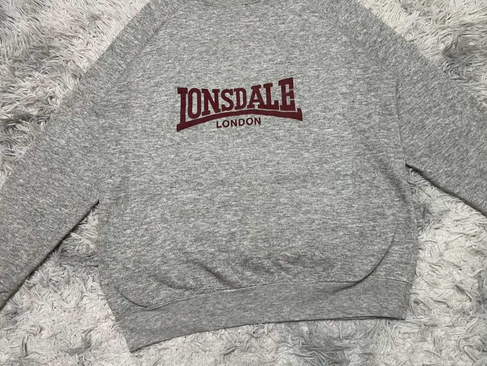 Lonsdale × Streetwear × Vintage 80s LONSDALE LOND… - image 5