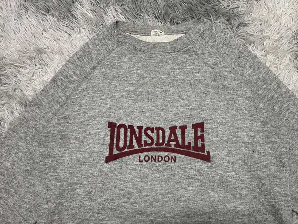 Lonsdale × Streetwear × Vintage 80s LONSDALE LOND… - image 6