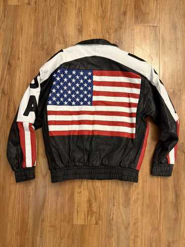 Other Vintage USA Leather Jacket - image 1