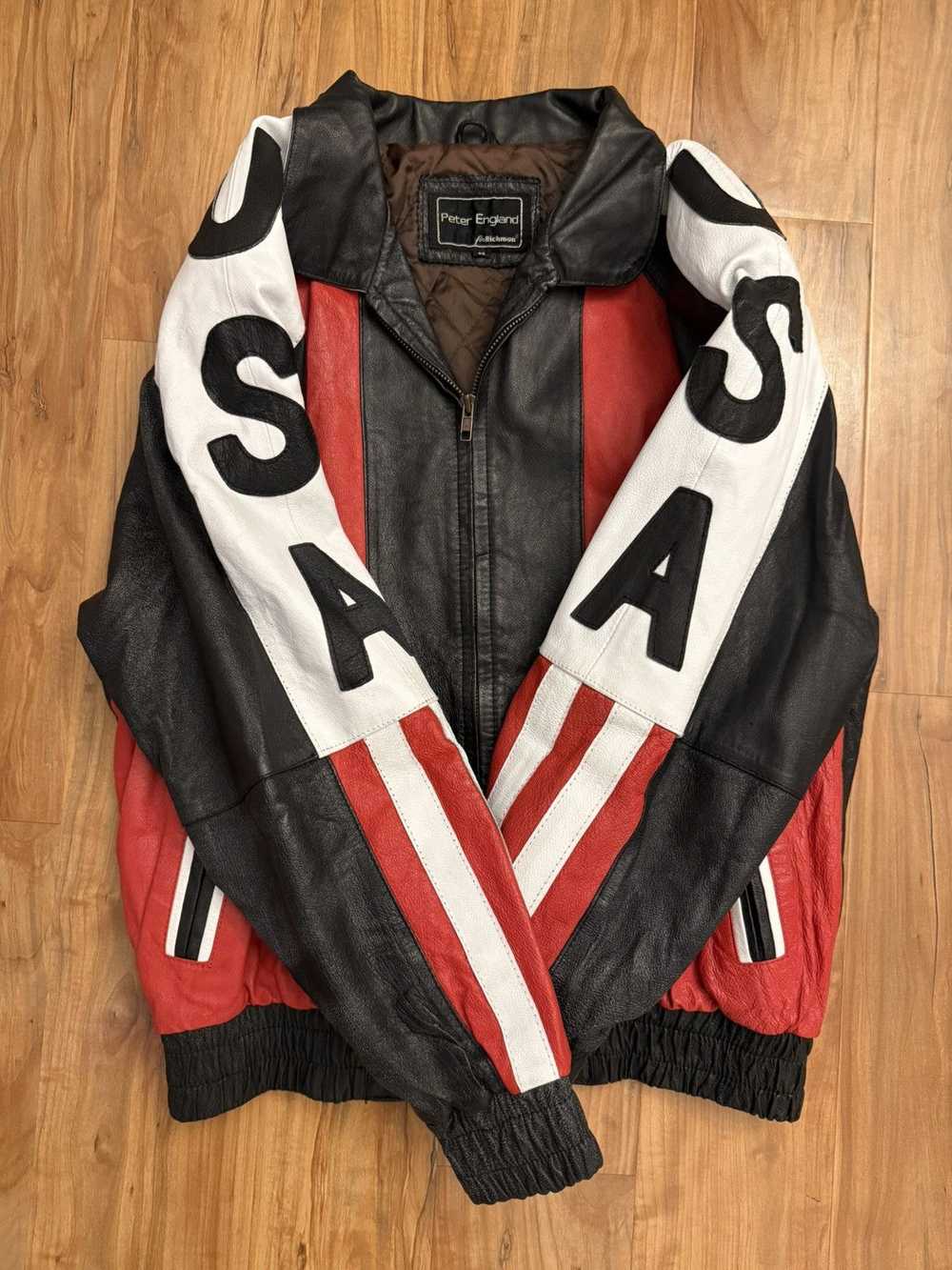 Other Vintage USA Leather Jacket - image 3