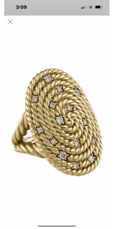 David Yurman David Yurman 18k ring