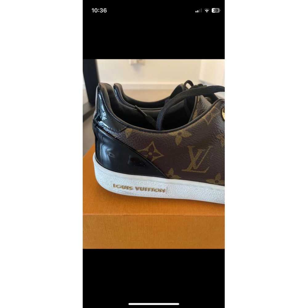 Louis Vuitton FrontRow patent leather trainers - image 6