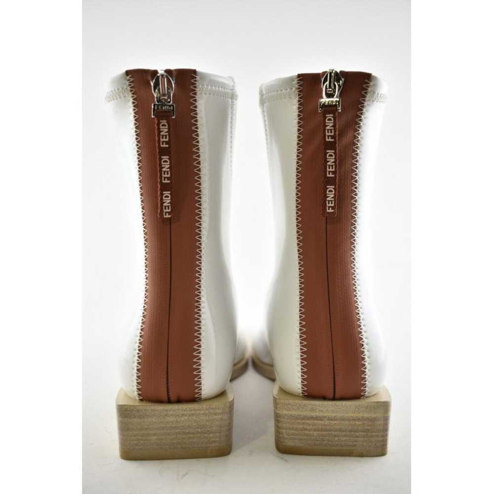 Fendi Leather biker boots - image 11