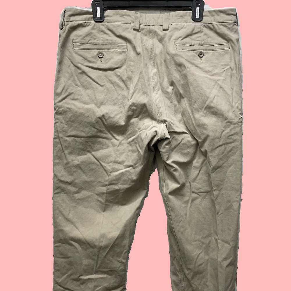 Blend Cotton Blend Beige Mens Pants with Superior… - image 5