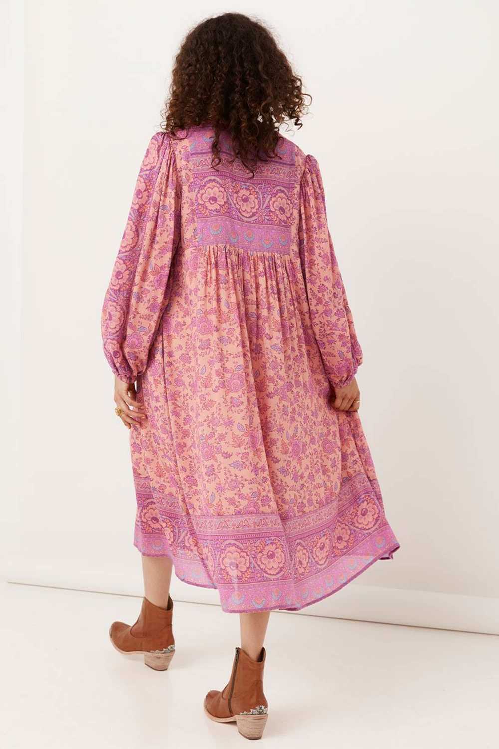 Spell USA Folk Song Boho Dress - image 2