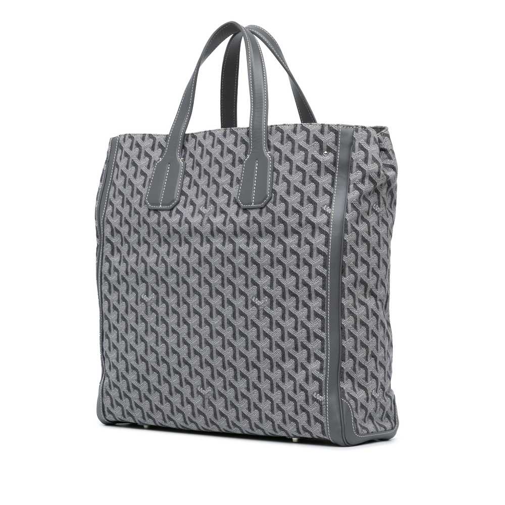 Gray Goyard Goyardine Voltaire Satchel - image 2