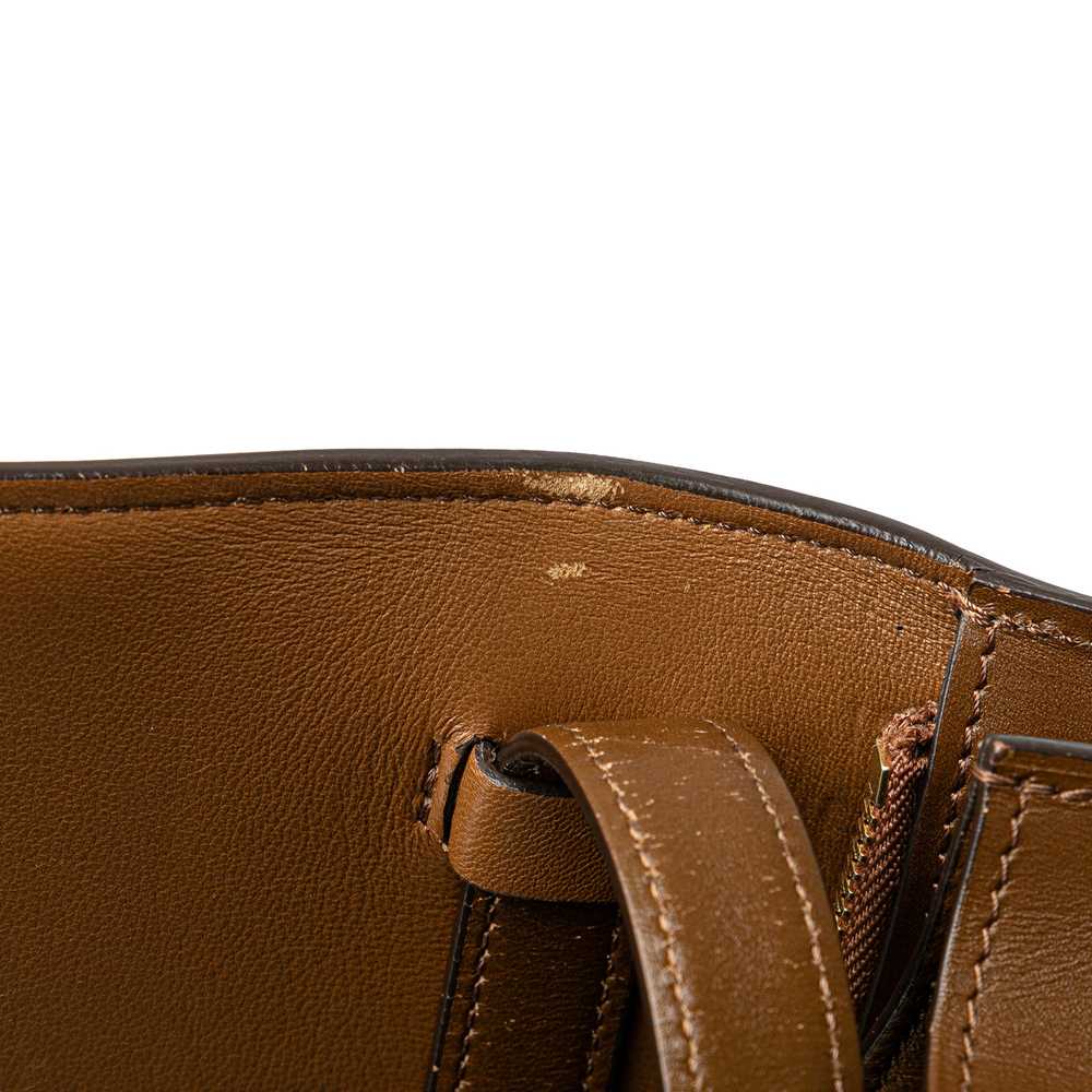 Brown Celine Medium Calfskin Classic Box Crossbod… - image 7