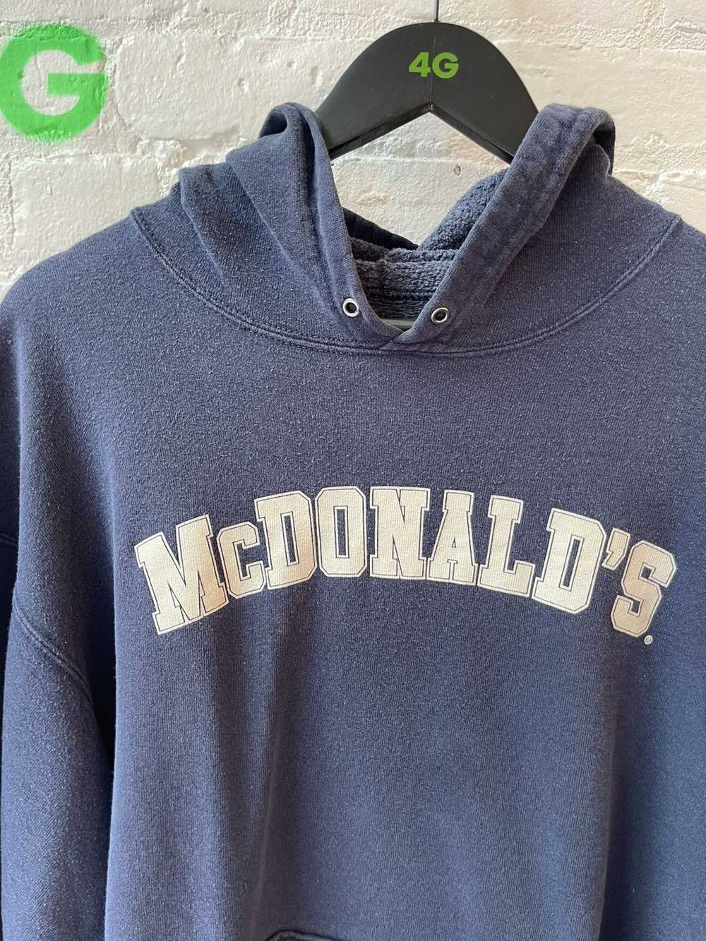 Vintage Vintage 90s McDONALDS Hoodie Sick! 4Gsell… - image 2