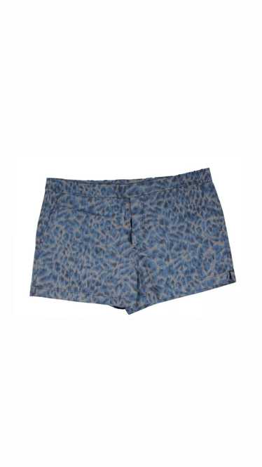 Dior Leopard Print Swim Trunks XL Blue Beach Swim 