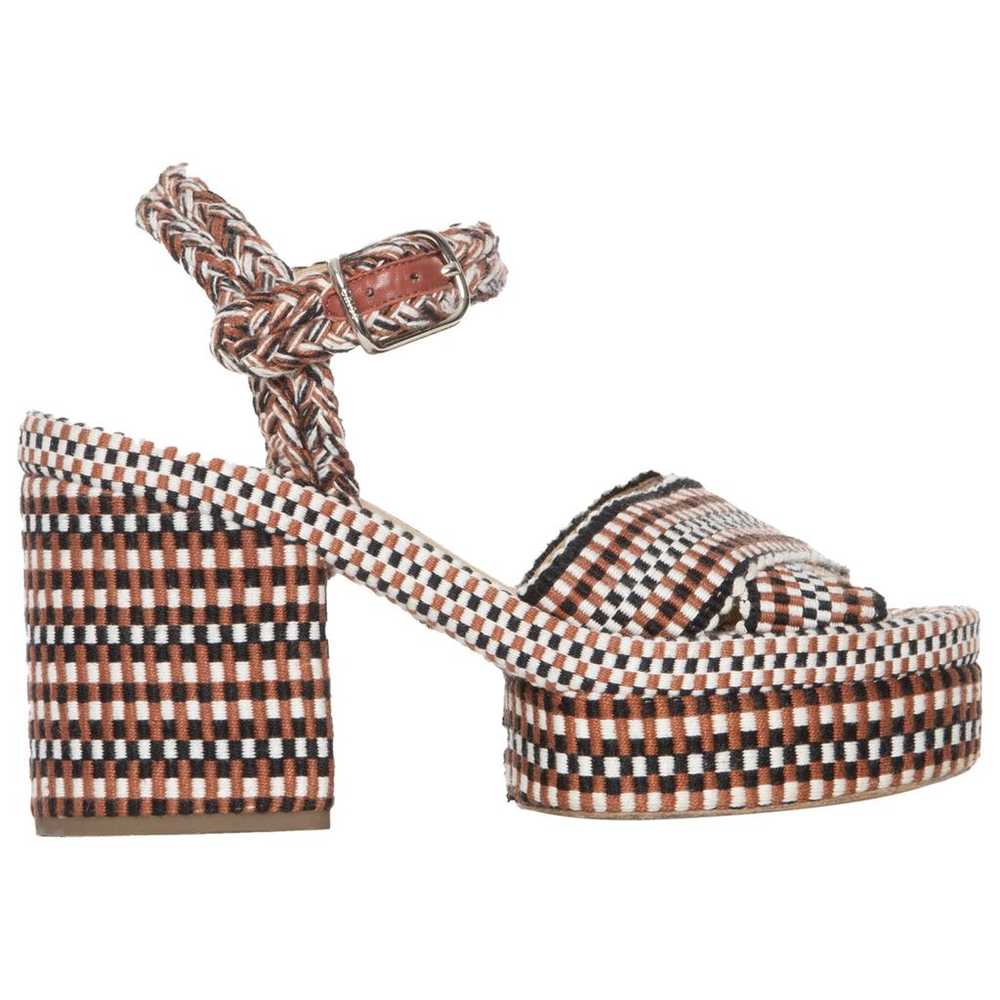 Chloé Odina cloth sandal - image 1