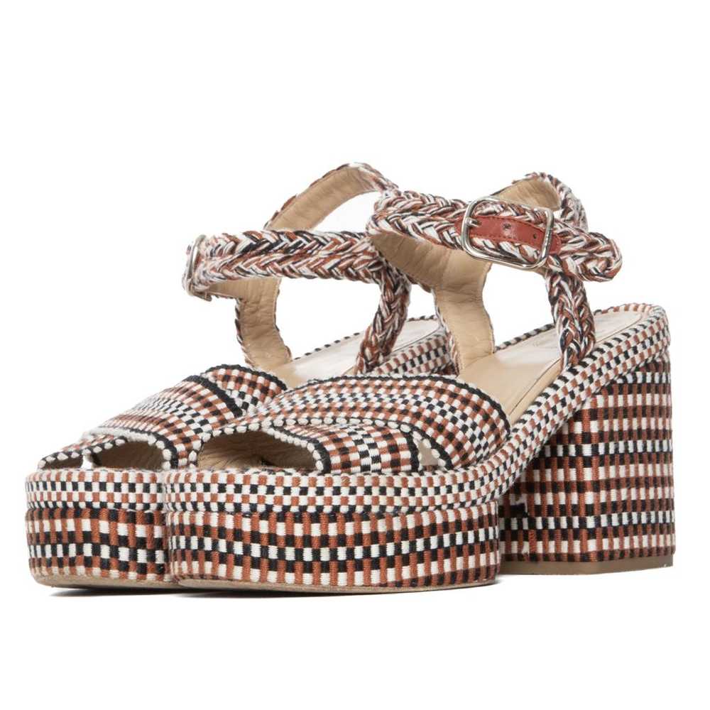 Chloé Odina cloth sandal - image 2