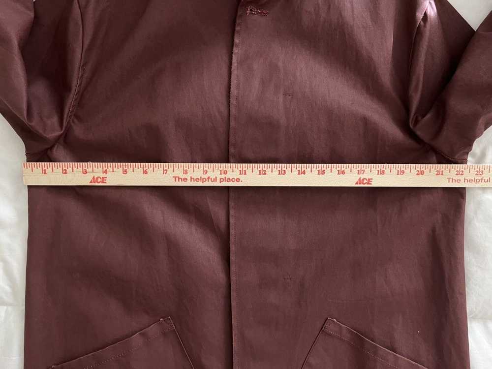 Evan Kinori Waxed Cotton Trench Coat - image 6