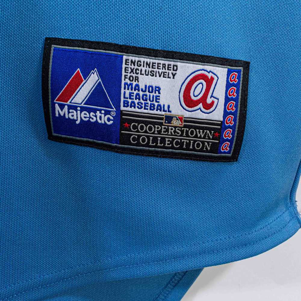 MLB × Majestic × Vintage Atlanta Braves Retro Jer… - image 4